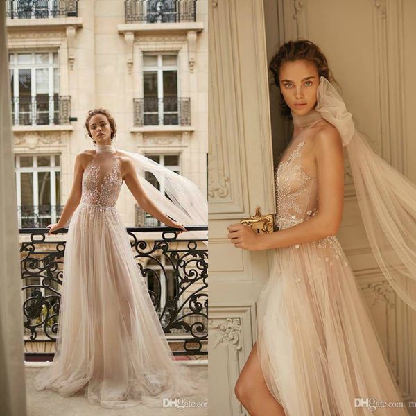 liz martinez 2020 split wedding dresses with wrap beach boho a line appliqued beads jewel neck illusion bridal gowns vestido de novia, White
liz martinez 2020 split wedding dresses with wrap beach boho a line appliqued beads jewel neck illusion bridal gowns vestido de novia, White