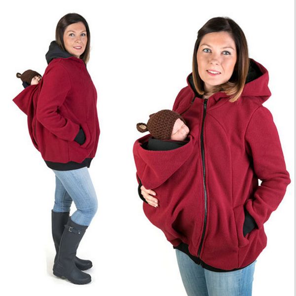 new 2019 thickened pregnancy wool babywearing maternity hoodies baby carrier jacket kangaroo outerwear hoodies &sweatshirts coat, White
new 2019 thickened pregnancy wool babywearing maternity hoodies baby carrier jacket kangaroo outerwear hoodies &sweatshirts coat, White