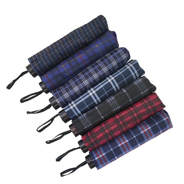 umbrellas portable three-folding uv protection plaid umbrella 8 bone wind resistant umbrella rainproof men women folding umbrellas dh0990
umbrellas portable three-folding uv protection plaid umbrella 8 bone wind resistant umbrella rainproof men women folding umbrellas dh0990