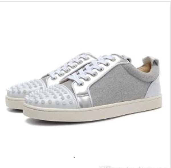 2019--20 designer fashion luxury red bottoms studded spikes flats shoes for men women black party lovers genuine leather casual sneakers
2019--20 designer fashion luxury red bottoms studded spikes flats shoes for men women black party lovers genuine leather casual sneakers