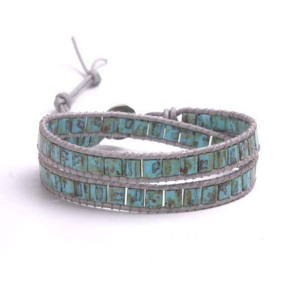 2 strands square beads leather wrap bracelet lovers jewelry femme hiphop couples bracelets handmade bohemian statement bracelet, Golden;silver
2 strands square beads leather wrap bracelet lovers jewelry femme hiphop couples bracelets handmade bohemian statement bracelet, Golden;silver