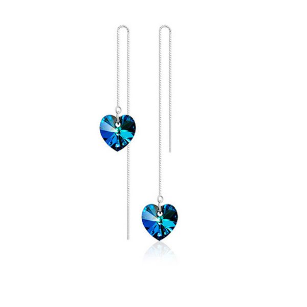 korean style 925 sterling silver earring heart of ocean blue crystal love tassel drop earring jewelry for long dangle line earring
korean style 925 sterling silver earring heart of ocean blue crystal love tassel drop earring jewelry for long dangle line earring