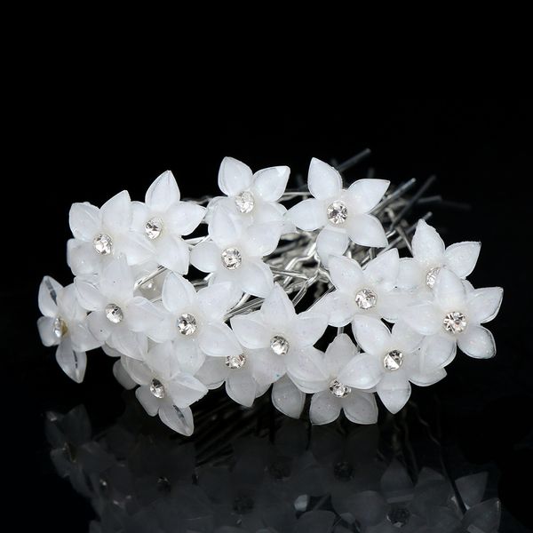 ювелирные изделия 20pcs кристалл rhinestone элегантные зажимы цветка pin волос способа женщин свадебные волос, Golden;white
ювелирные изделия 20pcs кристалл rhinestone элегантные зажимы цветка pin волос способа женщин свадебные волос, Golden;white