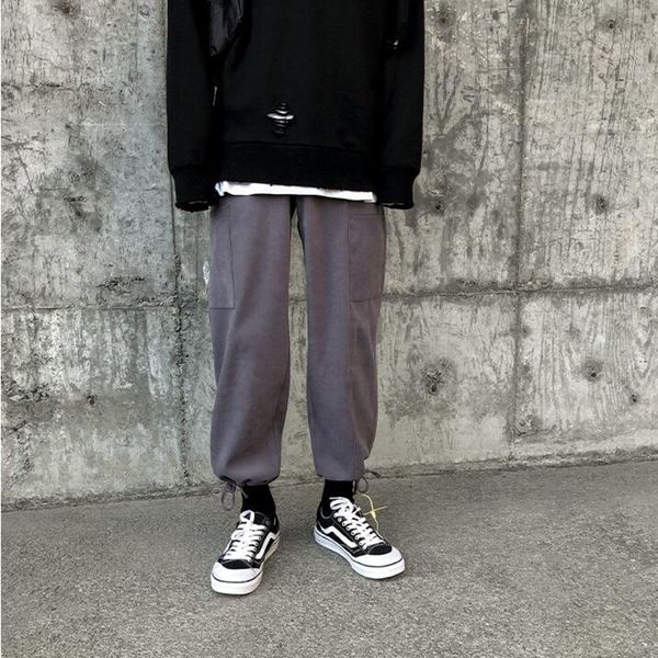 summer straight casual pants men's fashion solid color drawstring joggers pants men streetwear loose hip hop trousers mens m-2xl, Black
summer straight casual pants men's fashion solid color drawstring joggers pants men streetwear loose hip hop trousers mens m-2xl, Black