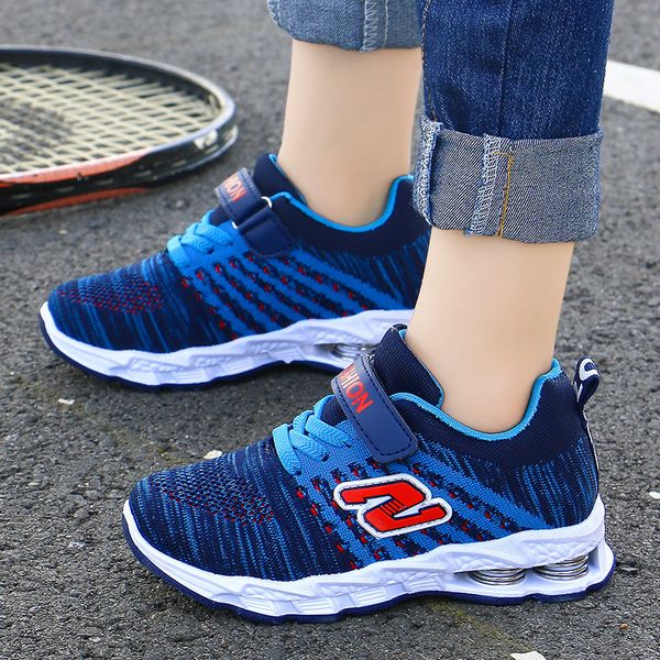 children boys shoes breathable mesh running shoes for kids pink girls school shoes sneakers spring shock absorption, Black
children boys shoes breathable mesh running shoes for kids pink girls school shoes sneakers spring shock absorption, Black