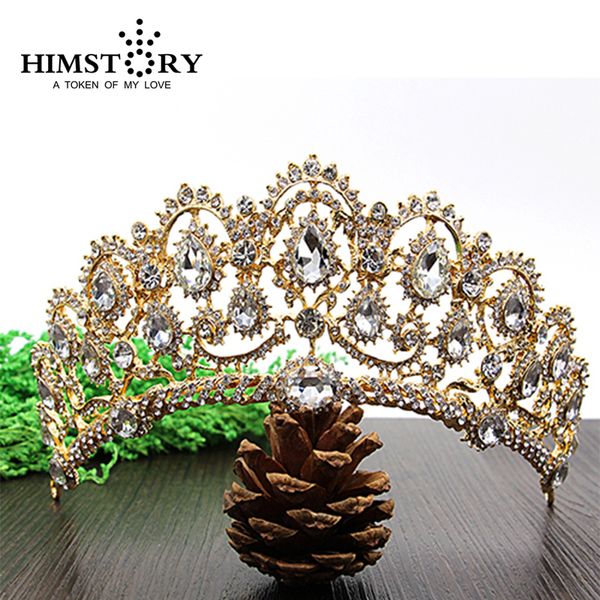himstory роскошный кристалл vintage peacock свадебные аксессуары для волос для венчания quinceanera tiara корона pageant diamante tiara, Golden;white
himstory роскошный кристалл vintage peacock свадебные аксессуары для волос для венчания quinceanera tiara корона pageant diamante tiara, Golden;white