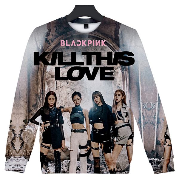 blackpink kill this love 3d-печатные толстовки с круглым вырезом для женщин / мужчин с длинным рукавом толстовка 2019 повседневная одежда kp, Black
blackpink kill this love 3d-печатные толстовки с круглым вырезом для женщин / мужчин с длинным рукавом толстовка 2019 повседневная одежда kp, Black
