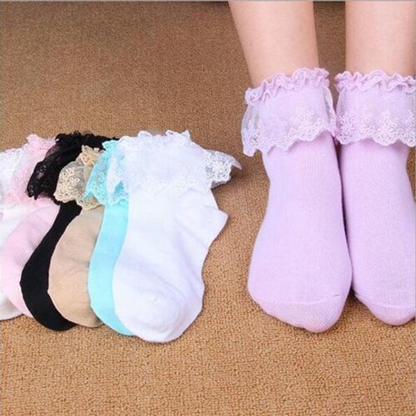 new pure cotton lace ankle socks ruffle sweet women fashion cute frilly laciness princess girls classic lolita socks winter, Black;white
new pure cotton lace ankle socks ruffle sweet women fashion cute frilly laciness princess girls classic lolita socks winter, Black;white