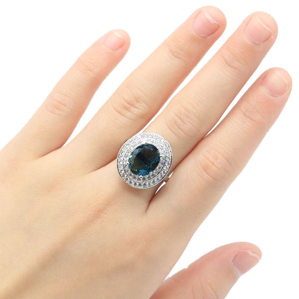 20x16mm new arrival created dark london blue z white cz gift for sister silver rings, Golden;silver
20x16mm new arrival created dark london blue z white cz gift for sister silver rings, Golden;silver