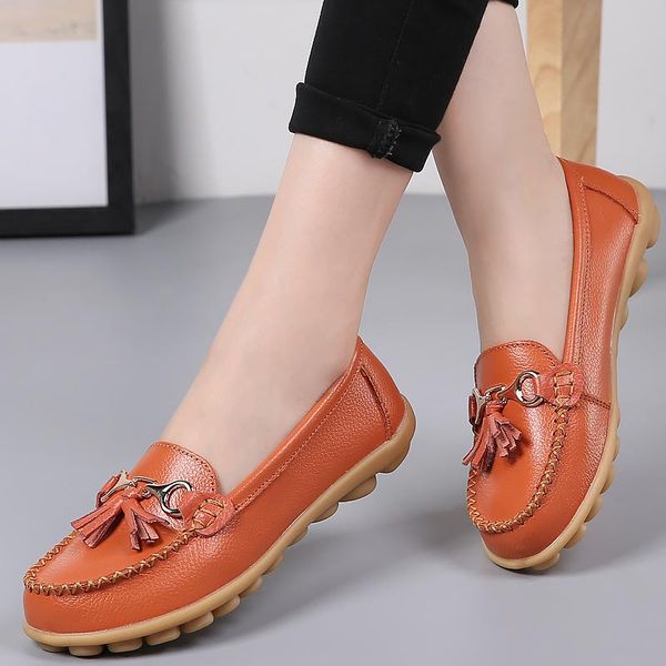 boat shoes woman fashion genuine leather flats shoes tassel fringe solid color loafers female round toe ladies flat 35-44, Black
boat shoes woman fashion genuine leather flats shoes tassel fringe solid color loafers female round toe ladies flat 35-44, Black