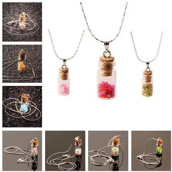 12-color drift bottle necklace diy glass men and women pendant necklace pentagram stars djn291 mix order pendant necklaces jewelry, Silver
12-color drift bottle necklace diy glass men and women pendant necklace pentagram stars djn291 mix order pendant necklaces jewelry, Silver