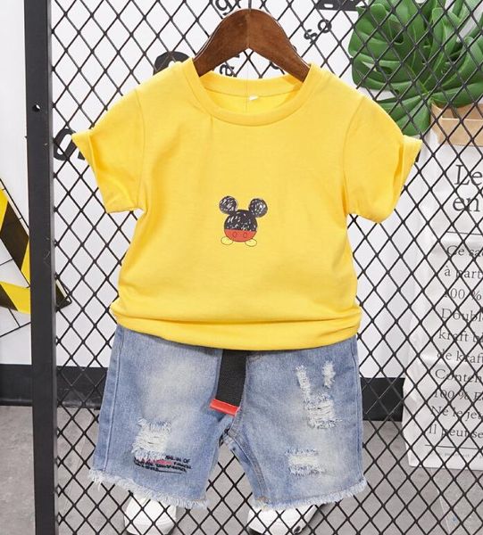 children summer clothing 2pcs set toddler kid baby boys cartoon t-shirt+shorts pants outfits short sleeve clothes 2-7years, White
children summer clothing 2pcs set toddler kid baby boys cartoon t-shirt+shorts pants outfits short sleeve clothes 2-7years, White