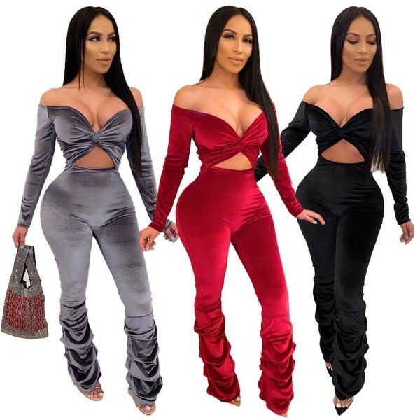 winter velvet jumpsuit women long sleeve elegant night party jumpsuit overalls off shoulder bodycon female gray romper, Black;white
winter velvet jumpsuit women long sleeve elegant night party jumpsuit overalls off shoulder bodycon female gray romper, Black;white
