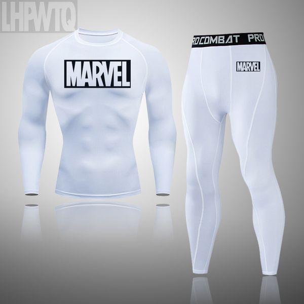 men's compression sets tracksuit marvel mens sport jogging suit running set rashgard gym clothing men fitness workout tight, Black;blue
men's compression sets tracksuit marvel mens sport jogging suit running set rashgard gym clothing men fitness workout tight, Black;blue