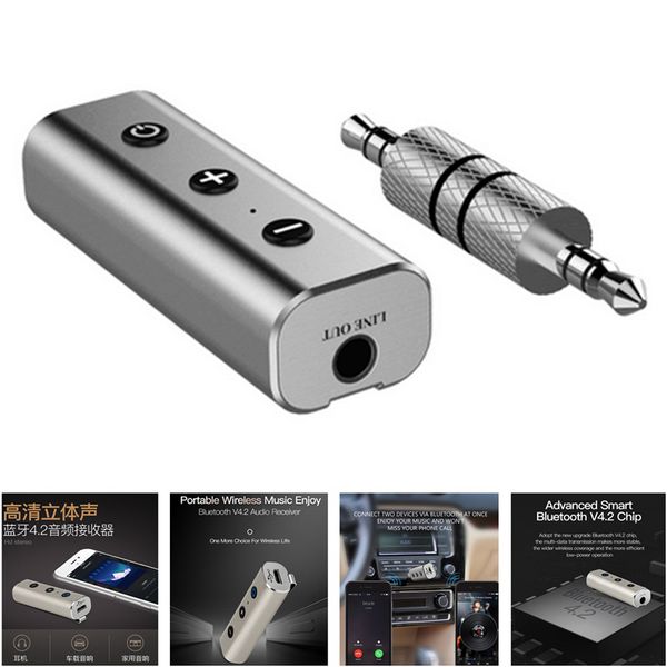 3.5mm aux adapter wireless bluetooth music receiver car mobile phone audio adapter bluetooth receiver handscar stereo audio
3.5mm aux adapter wireless bluetooth music receiver car mobile phone audio adapter bluetooth receiver handscar stereo audio