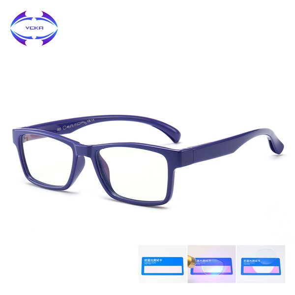 vcka tr90 ultralight flexible soft kids glasses frame children anti-blue light spectacle frames eyeglass square computer eye, White;black
vcka tr90 ultralight flexible soft kids glasses frame children anti-blue light spectacle frames eyeglass square computer eye, White;black