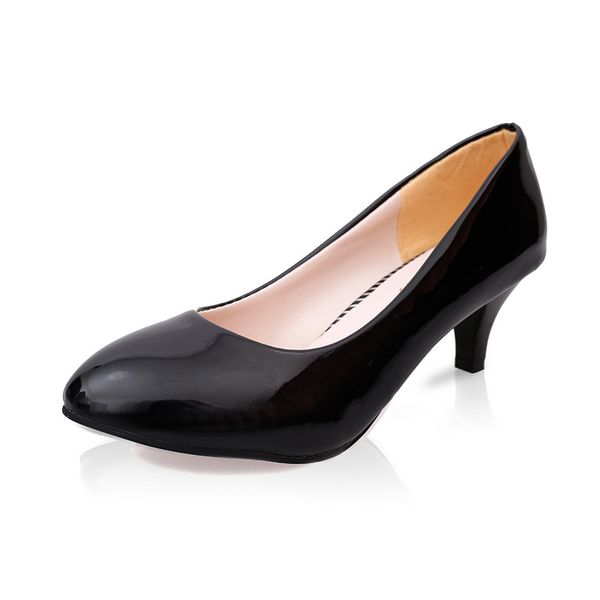 2019 new women's shoes fashion casual high-heeled shoes suede stiletto ladies work shallow mouth single, Black
2019 new women's shoes fashion casual high-heeled shoes suede stiletto ladies work shallow mouth single, Black
