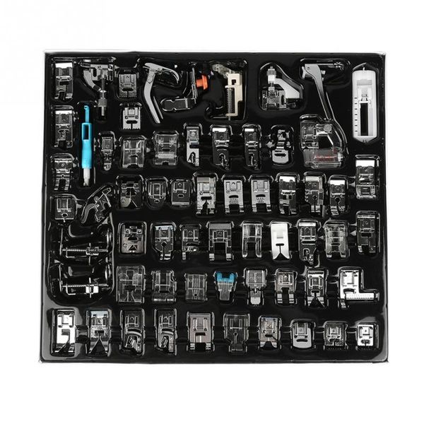 62pcs household multifunctional sewing machine parts press foot sew machine accessories kit set for all your sewing needs, Black
62pcs household multifunctional sewing machine parts press foot sew machine accessories kit set for all your sewing needs, Black