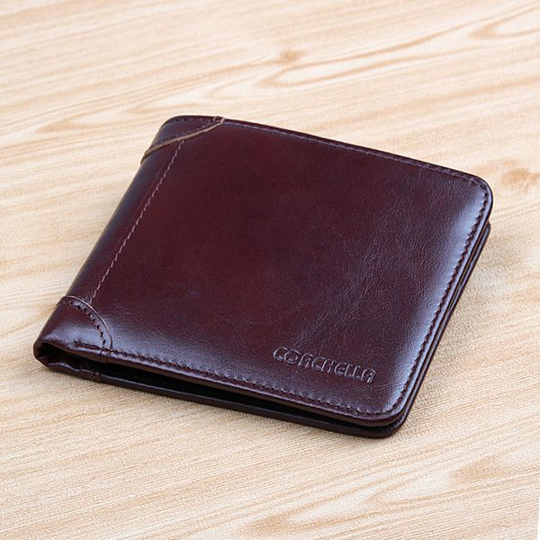 men wallet male short luxury purse card-holder 100% cowhide genuine leather slim money bag real softness, Red;black
men wallet male short luxury purse card-holder 100% cowhide genuine leather slim money bag real softness, Red;black