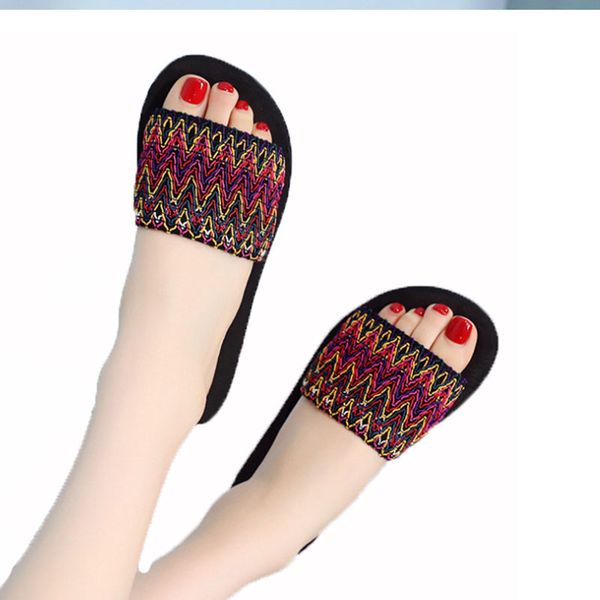 women slippers fashion one-piece with sandals women's sponge cake wedge home thick bottom non-slip beach shoes 2020 eva, Black
women slippers fashion one-piece with sandals women's sponge cake wedge home thick bottom non-slip beach shoes 2020 eva, Black
