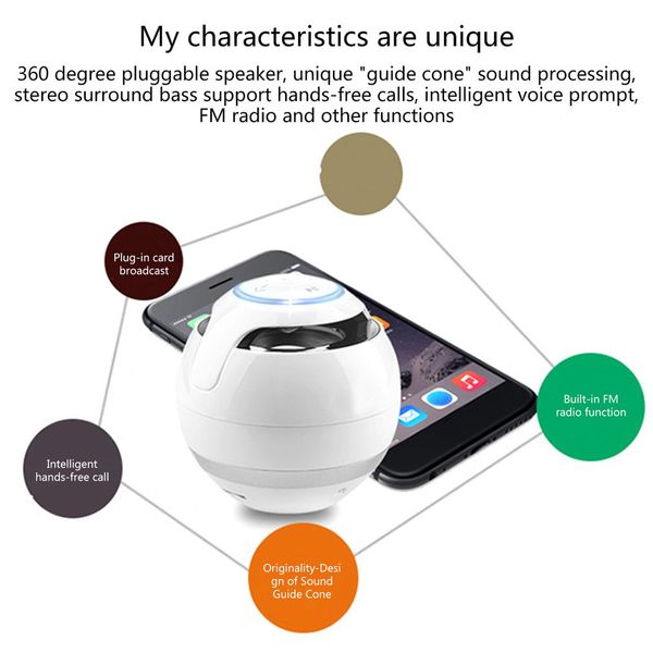 yst-175 multicolored ball with light wireless speaker outdoor card mini speaker subwoofer creative gift
yst-175 multicolored ball with light wireless speaker outdoor card mini speaker subwoofer creative gift