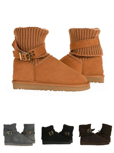 wgg winter snow boots australia classic good fashion tall boots real leather women's boots shoes ing, Black
wgg winter snow boots australia classic good fashion tall boots real leather women's boots shoes ing, Black