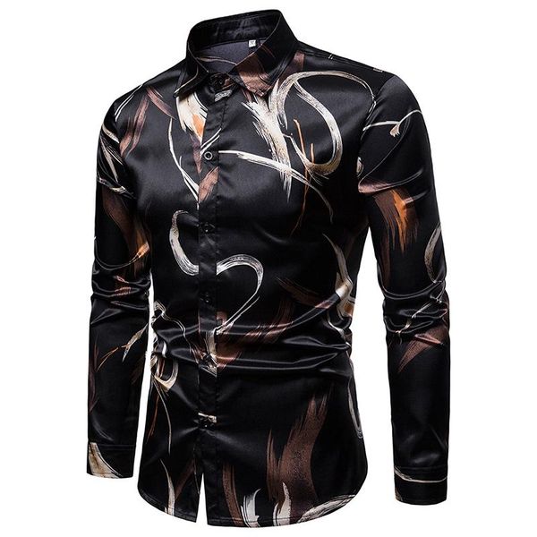 floral casual hawaiian shirt men long sleeve camisa masculina mens dress shirts slim fit fashion blouse men new, White;black
floral casual hawaiian shirt men long sleeve camisa masculina mens dress shirts slim fit fashion blouse men new, White;black