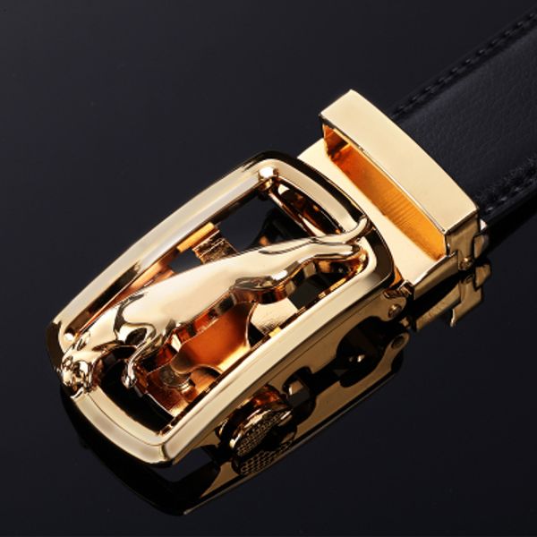 

famous 2019 new men's belt brand designer belt men sale ceinture leather strap automatic buckle men's, Black;brown