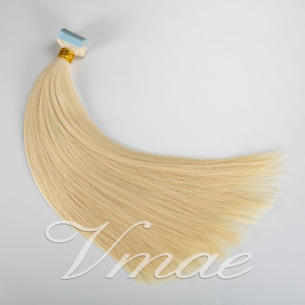 russian ukrainian double drawn 100g 40 pieces blonde virgin remy straight skin weft european 100% tape in human hair extensions, Black
russian ukrainian double drawn 100g 40 pieces blonde virgin remy straight skin weft european 100% tape in human hair extensions, Black