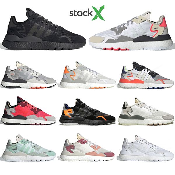 2020 nite jogger 3m reflective running shoes men women triple black white breathable mens trainer fashion sports sneakers, White;red
2020 nite jogger 3m reflective running shoes men women triple black white breathable mens trainer fashion sports sneakers, White;red
