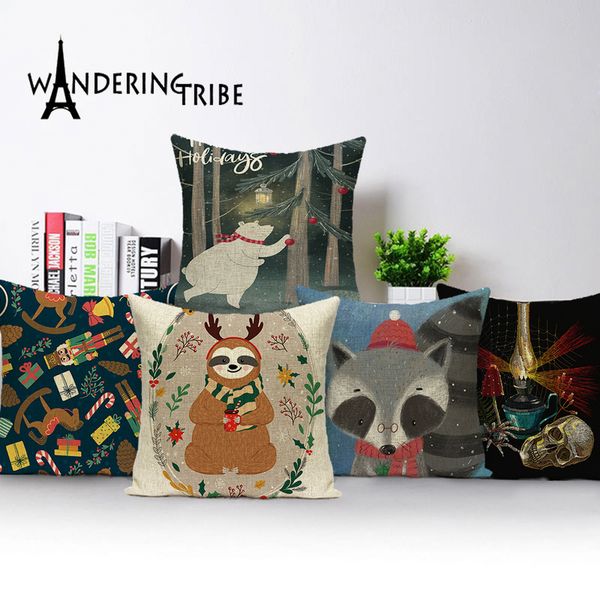 cartoon style pillow cover christmas decor for home cushion covers 45x45 cm printed pillows case car cushions cases almofadas
cartoon style pillow cover christmas decor for home cushion covers 45x45 cm printed pillows case car cushions cases almofadas