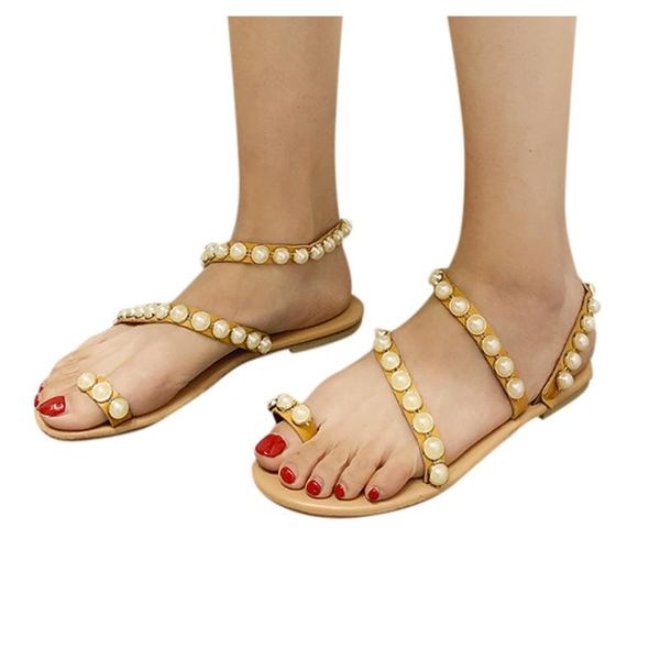 fashion leather beading flat sandals for woman bohemian non-slip flat women summer footwear zapatos de mujer 2020 lll, Black
fashion leather beading flat sandals for woman bohemian non-slip flat women summer footwear zapatos de mujer 2020 lll, Black