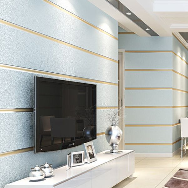 3d non-woven wallpaper modern minimalist striped waterproof washable bedroom living room tv background wall paper
3d non-woven wallpaper modern minimalist striped waterproof washable bedroom living room tv background wall paper