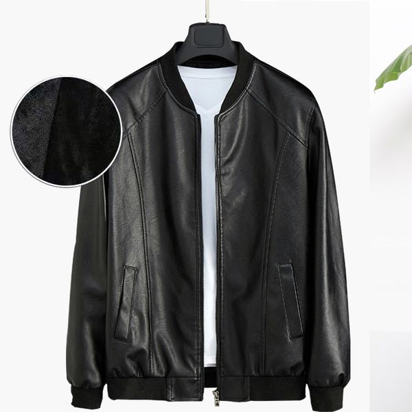 black faux fur leather windbreaker jaket men stand collar thick warm fluffy winter clothing pu leather casual male coat xxxl
black faux fur leather windbreaker jaket men stand collar thick warm fluffy winter clothing pu leather casual male coat xxxl