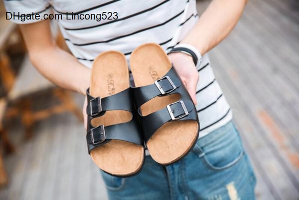 men women casual gladiator sandals cork slippers summer lovers beach slides clogs flip flops slip-resistant sandals zapatos, Black
men women casual gladiator sandals cork slippers summer lovers beach slides clogs flip flops slip-resistant sandals zapatos, Black