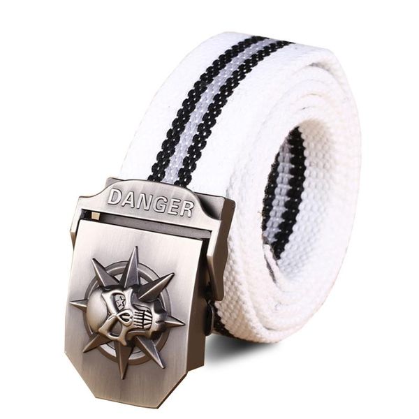 new men & women belt 3d skull automatic buckle canvas jeans belt fans tactical equipment 120cm, Black;brown
new men & women belt 3d skull automatic buckle canvas jeans belt fans tactical equipment 120cm, Black;brown
