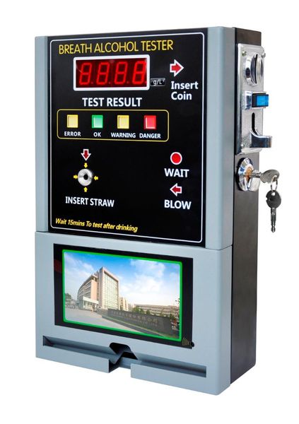 electrochemical alcohol sensor coin-operated with 250 x 105 x 400mm dimensions at319b
electrochemical alcohol sensor coin-operated with 250 x 105 x 400mm dimensions at319b