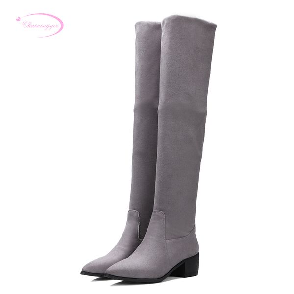 chainingyee leisure comfortable round toe over-knee-high boots fashion slip gray red black med with women's riding boots
chainingyee leisure comfortable round toe over-knee-high boots fashion slip gray red black med with women's riding boots