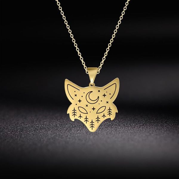 my shape stainless steel animal choker pendant necklaces fashion geometric statement jewelry for women, Silver
my shape stainless steel animal choker pendant necklaces fashion geometric statement jewelry for women, Silver