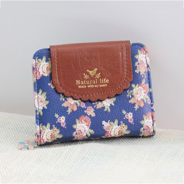 women lady girl wallet purse short design floral vintage buckle zipper for money card coin msj99, Red;black
women lady girl wallet purse short design floral vintage buckle zipper for money card coin msj99, Red;black