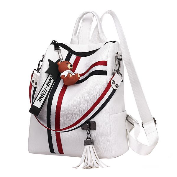 ljl-bags for women retro fashion zipper ladies backpack pu leather school bag shoulder bag for youth bags
ljl-bags for women retro fashion zipper ladies backpack pu leather school bag shoulder bag for youth bags
