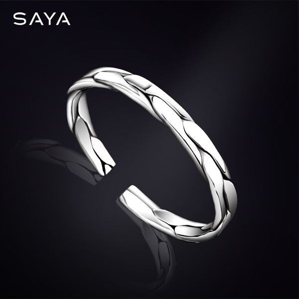 bangle arrival solid 999 sterling open silver tones 8mm width bracelets for man 60cm inside diameter unit weight 58g, Black
bangle arrival solid 999 sterling open silver tones 8mm width bracelets for man 60cm inside diameter unit weight 58g, Black