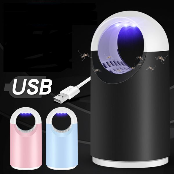 

new usb pcatalyst mosquito killer household led inhalation mosquito killer purple light lamp silent trap