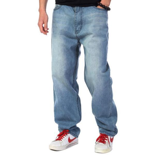 2019 new fashion baggy style men's jeans hiphop dancers loose big pocket boys skateboard rap punk distressed plus size 30- 44, Blue
2019 new fashion baggy style men's jeans hiphop dancers loose big pocket boys skateboard rap punk distressed plus size 30- 44, Blue