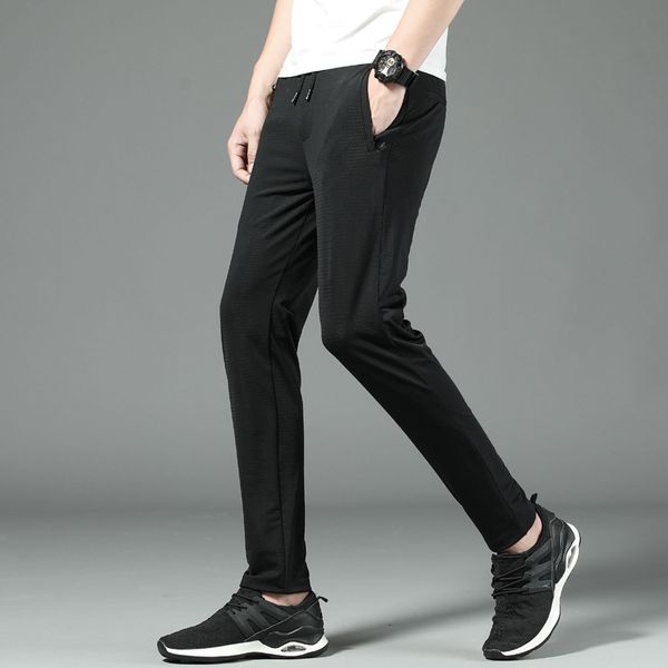 mrmt 2019 brand summer men's trousers casual slimming high stretch thin pants for male hollowed trouser, Black
mrmt 2019 brand summer men's trousers casual slimming high stretch thin pants for male hollowed trouser, Black
