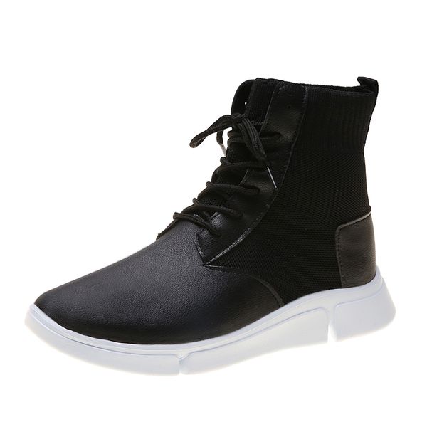 2020 women platform boots lace-up fashion casual ankle boots breathable female shoes solid plus size pu platform 35-43, Black
2020 women platform boots lace-up fashion casual ankle boots breathable female shoes solid plus size pu platform 35-43, Black