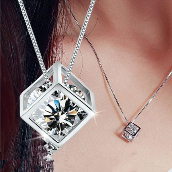square zircon pendant necklaces for women trend single layer short clavicle chain 925 sterling silver girls jewelry san223, Golden;silver
square zircon pendant necklaces for women trend single layer short clavicle chain 925 sterling silver girls jewelry san223, Golden;silver