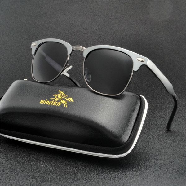 new classic aluminium magnesium polarized rivet sunglasses men women luxury design vintage driving eyewears sun glasses fml, White;black
new classic aluminium magnesium polarized rivet sunglasses men women luxury design vintage driving eyewears sun glasses fml, White;black