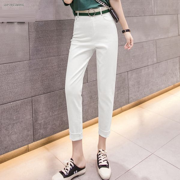 white khaki slim nine skinny jeans woman 2019 summer high waist boyfriend vintage denim jean pencil pants femme, Blue
white khaki slim nine skinny jeans woman 2019 summer high waist boyfriend vintage denim jean pencil pants femme, Blue