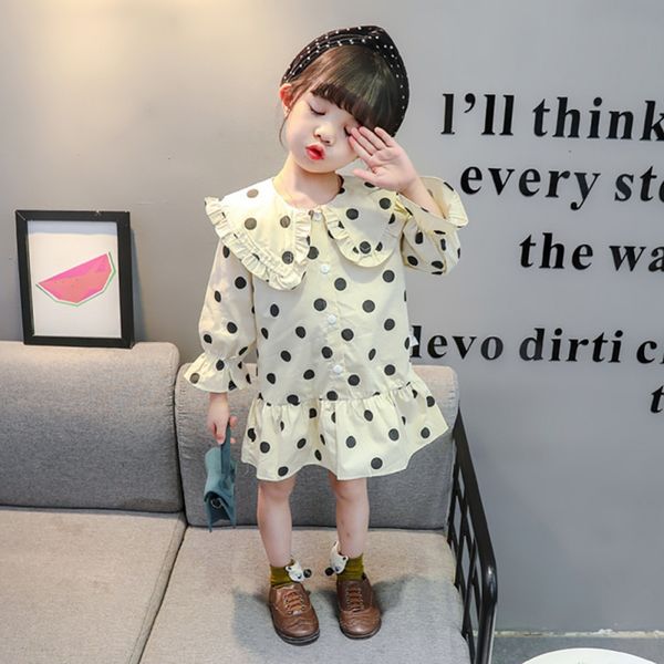 2020 new spring children girls autumn long sleeve princess sweet cotton polka dot print sweet cute dress, Red;yellow
2020 new spring children girls autumn long sleeve princess sweet cotton polka dot print sweet cute dress, Red;yellow